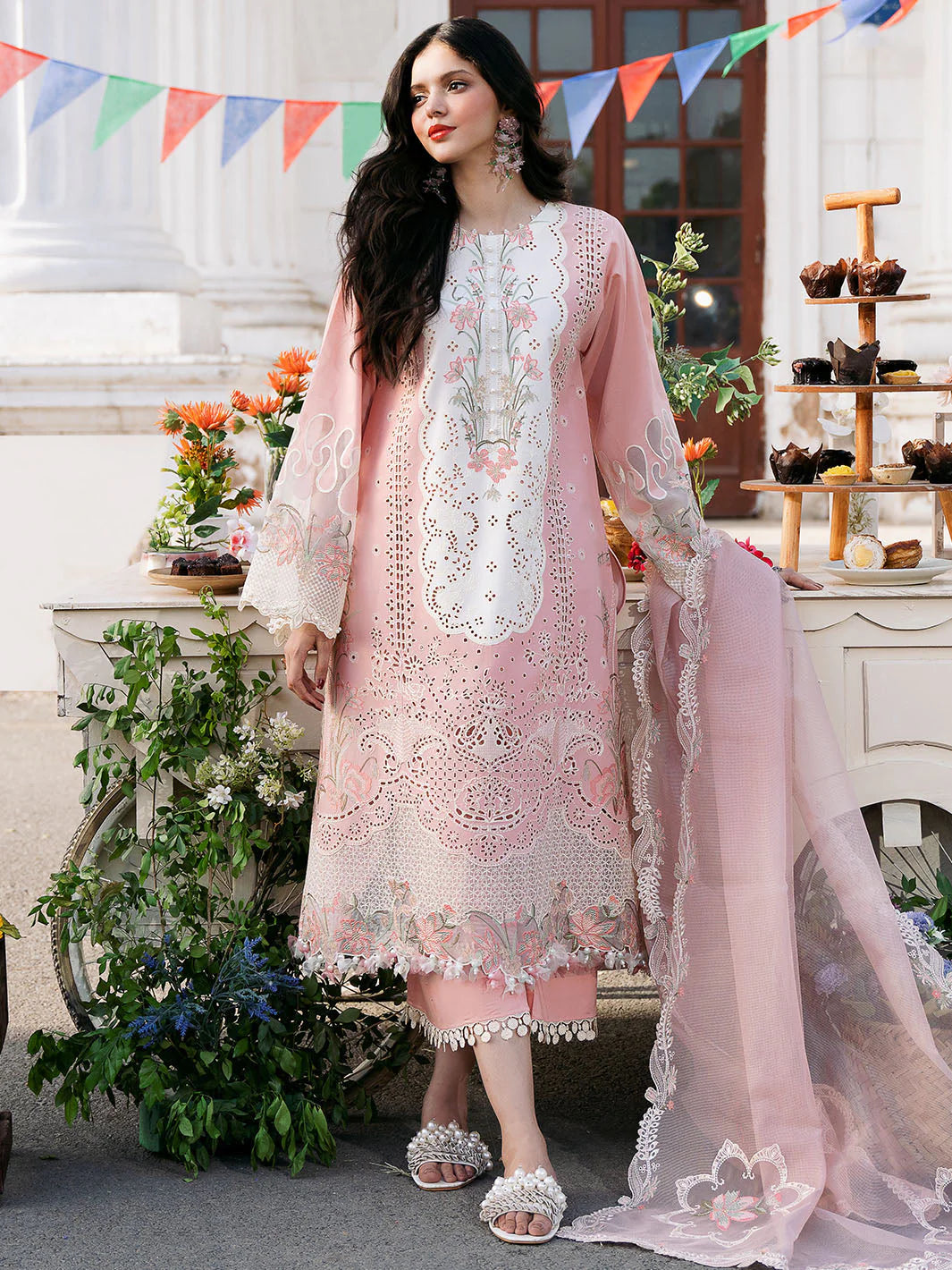 Zara Jahan- Lawn Dress  D-1119