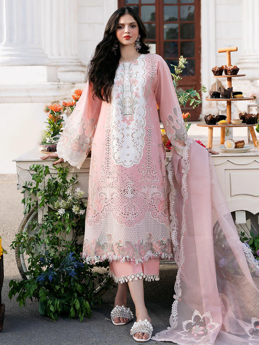 Zara Jahan- Lawn Dress  D-1119