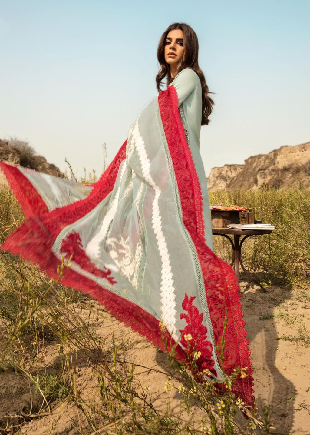 Zara Jahan- Lawn Dress D-1041