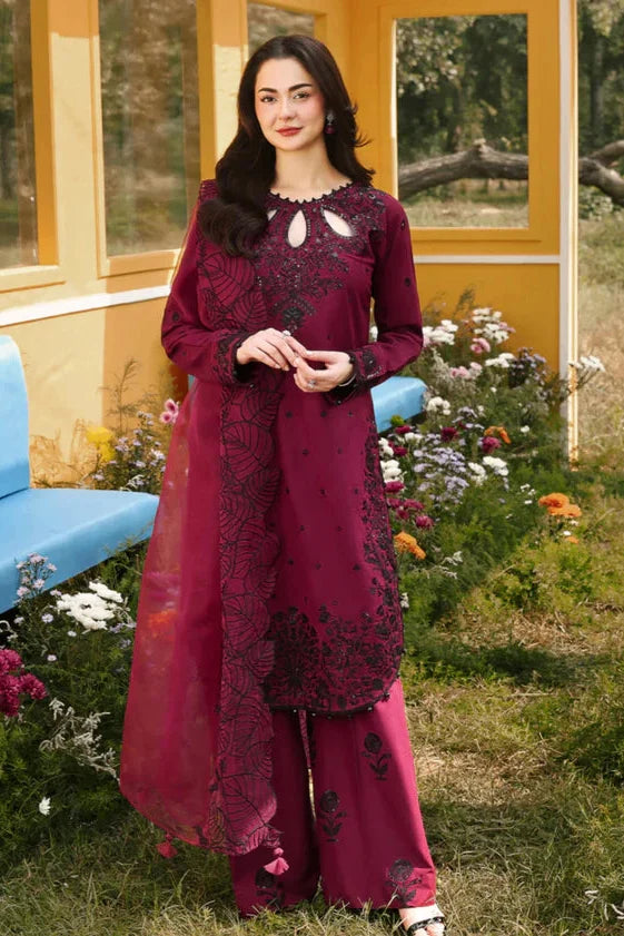 Zara Jahan- Lawn Dress D-319