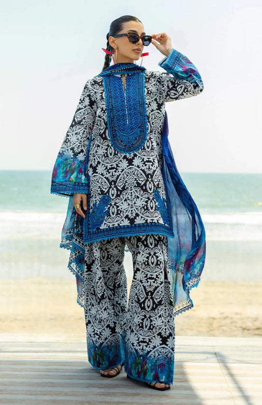 Zara Jahan- Lawn Dress D- 092