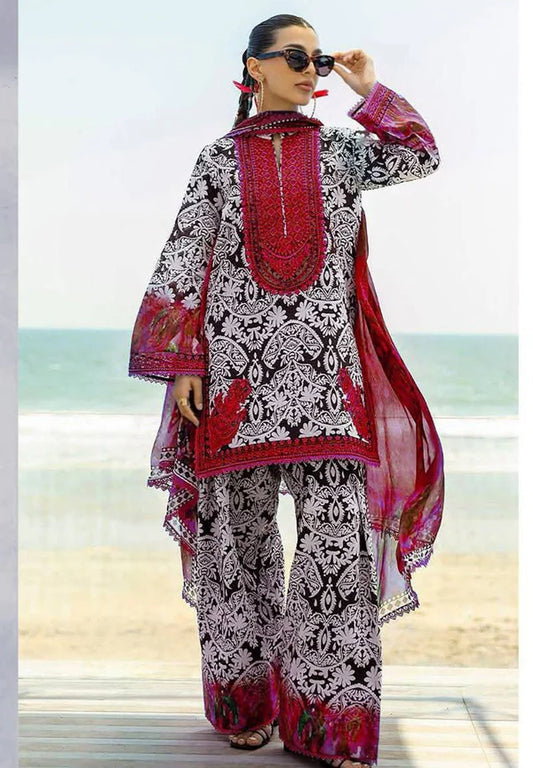Zara Jahan- Lawn Dress D- 093