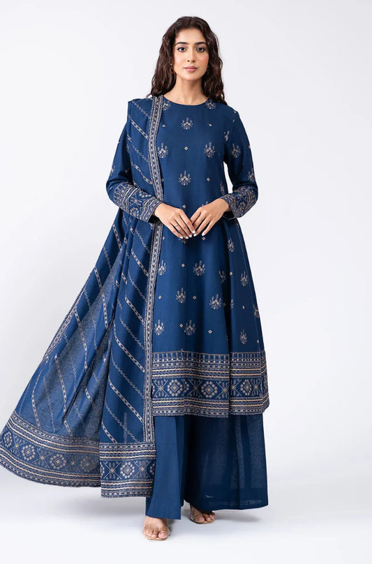 Zara Jahan- Lawn Dress D-007