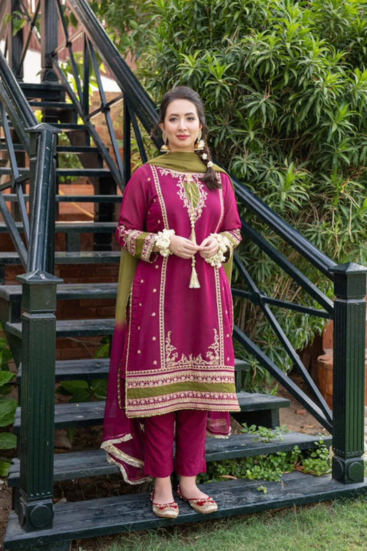 Zara Jahan- Lawn Dress D- 077