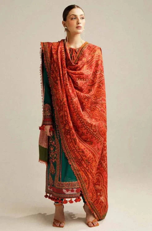 Rehan Rehar 3 Piece Embroidered Lawn Suit - 544
