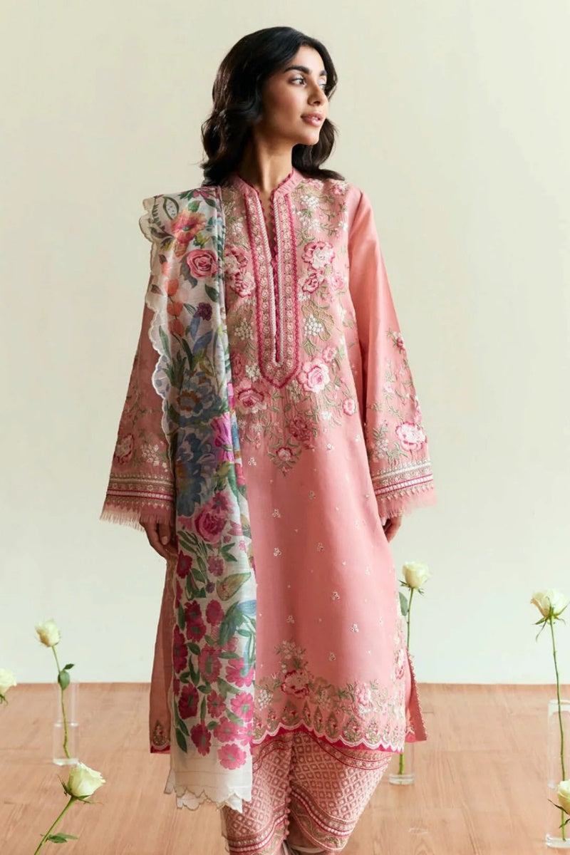 Dhanak 3-Piece Embroidered Dress BIL-150