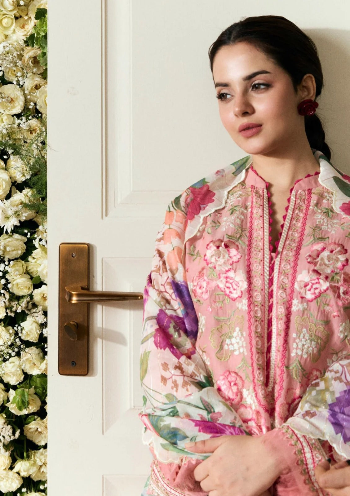 Dhanak 3-Piece Embroidered Dress BIL-150