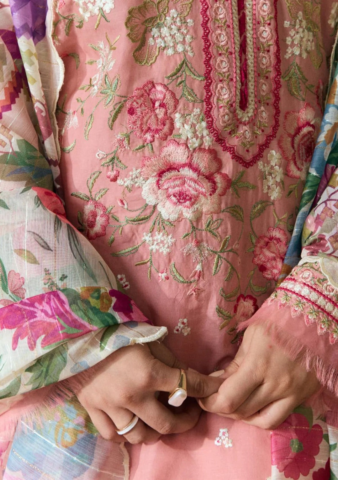 Dhanak 3-Piece Embroidered Dress BIL-150