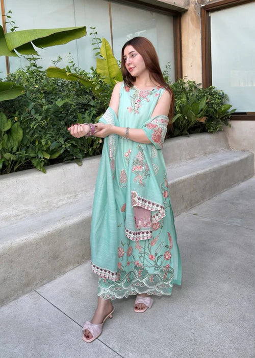 Zara Jahan- Lawn Dress D-1124