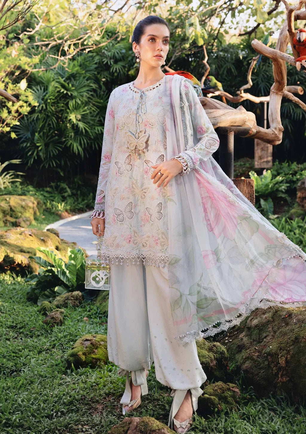 Zara Jahan- Lawn Dress D-1043
