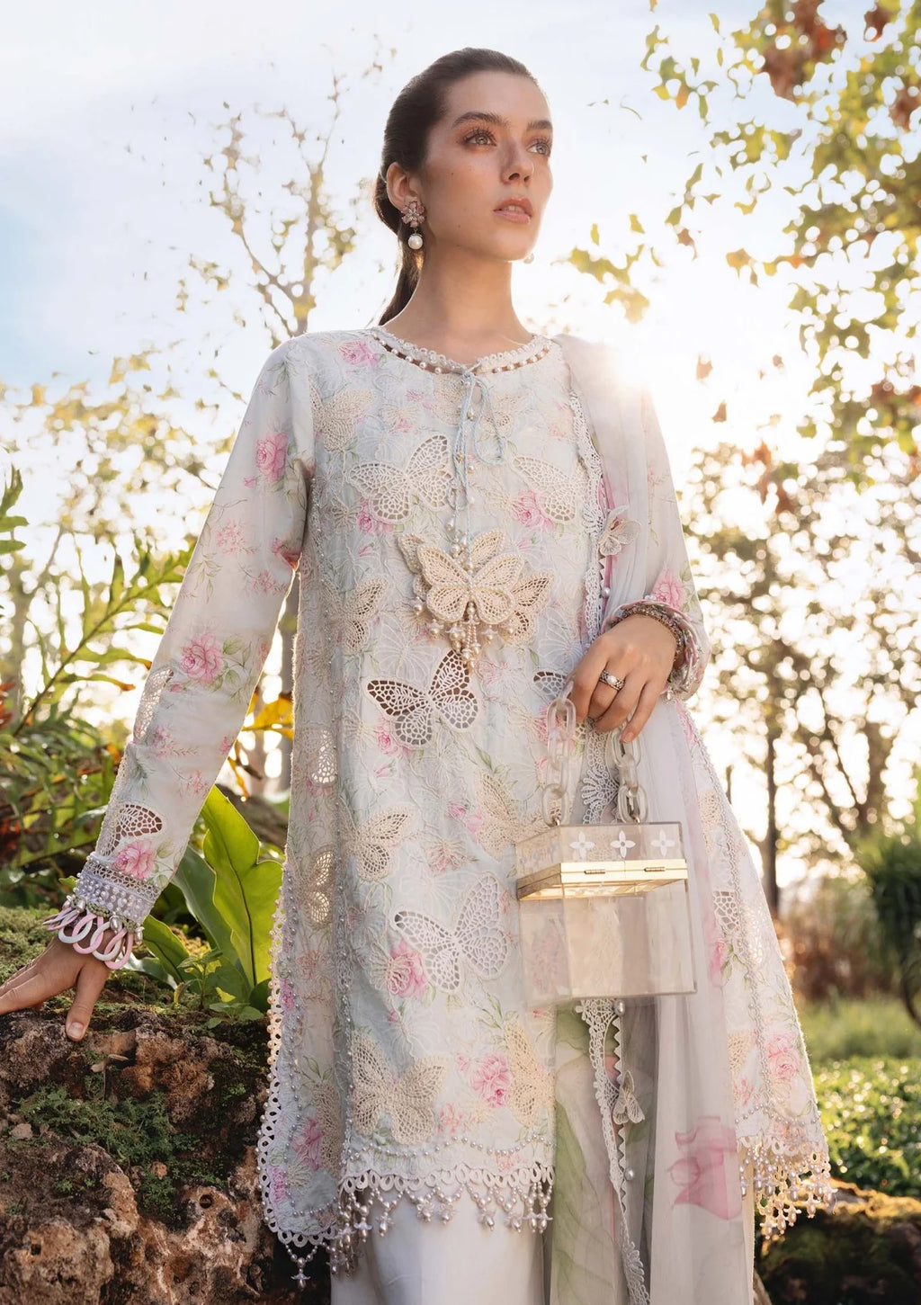 Zara Jahan- Lawn Dress D-1043