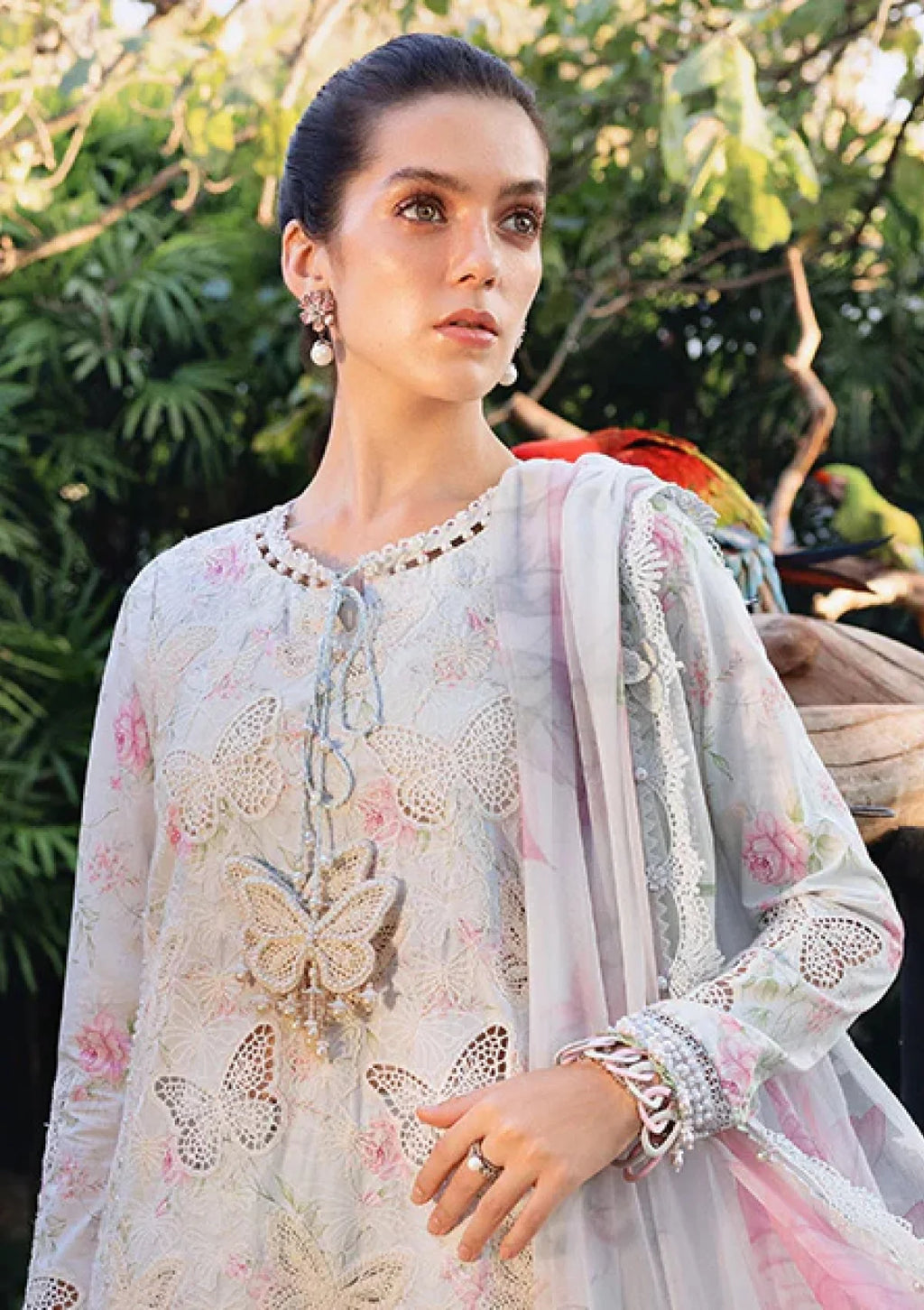 Zara Jahan- Lawn Dress D-1043