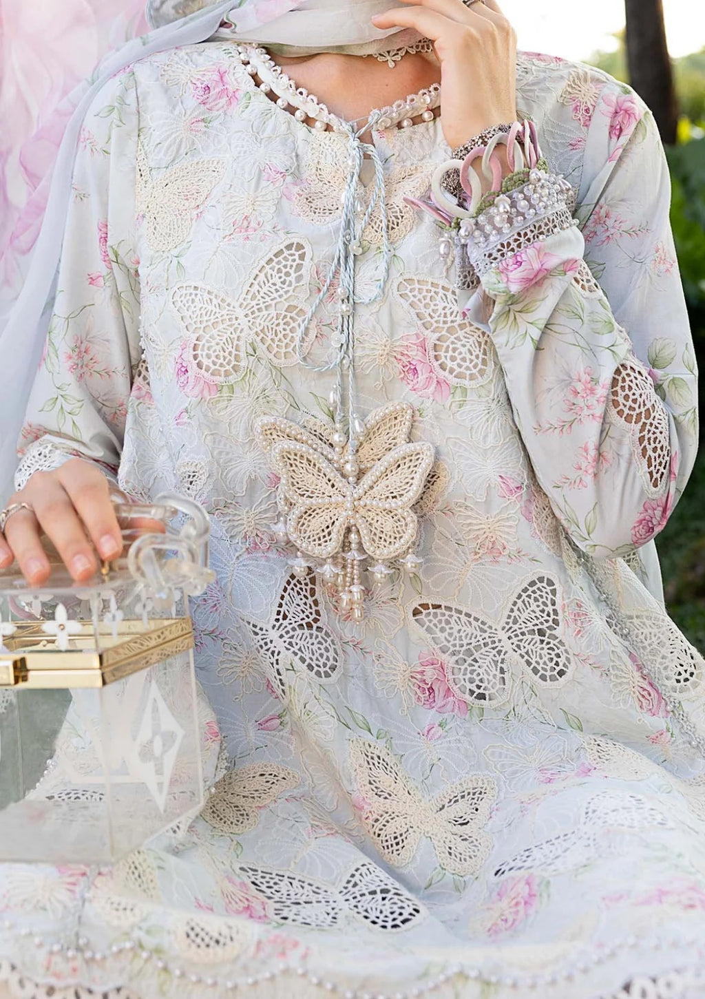 Zara Jahan- Lawn Dress D-1043