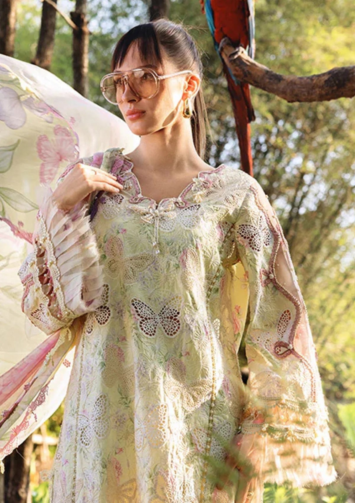 Zara Jahan- Lawn Dress D-1042