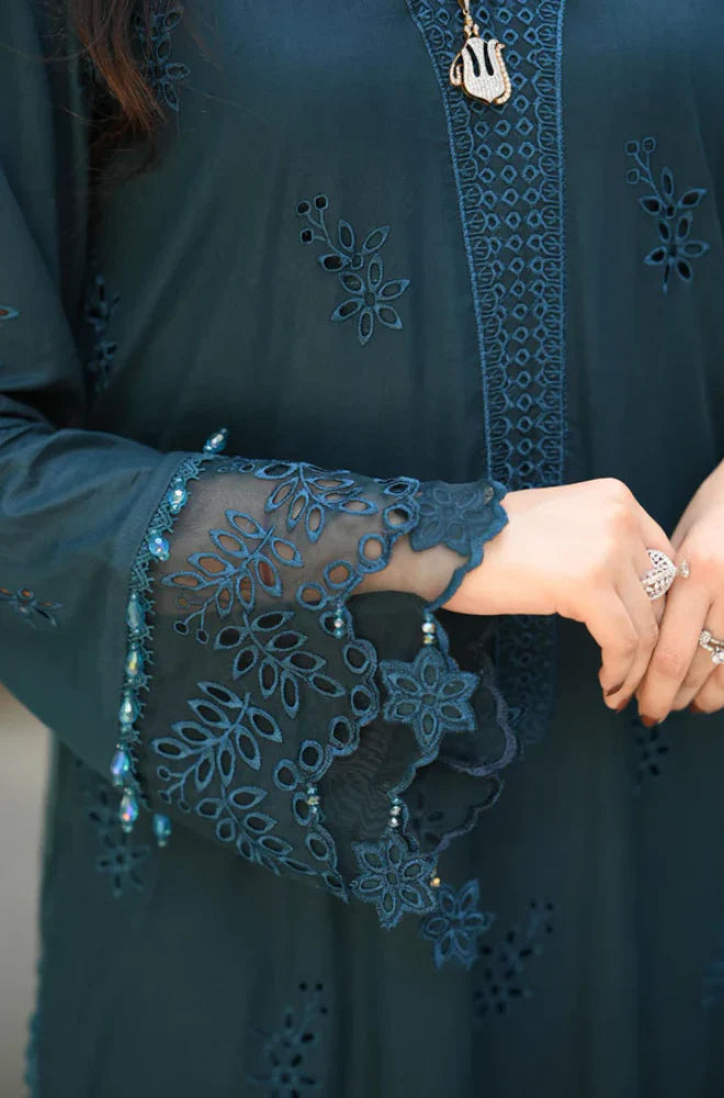 Dhanak 3-Piece Embroidered Dress D-GD 28