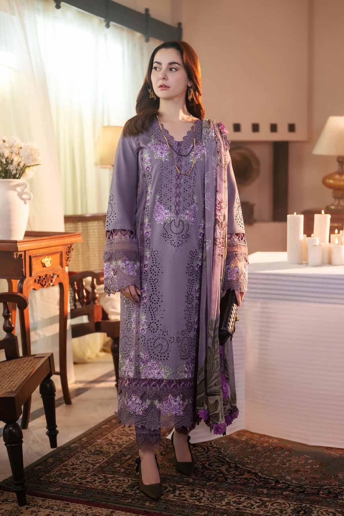 Dhanak 3-Piece Embroidered Dress D-GD 24