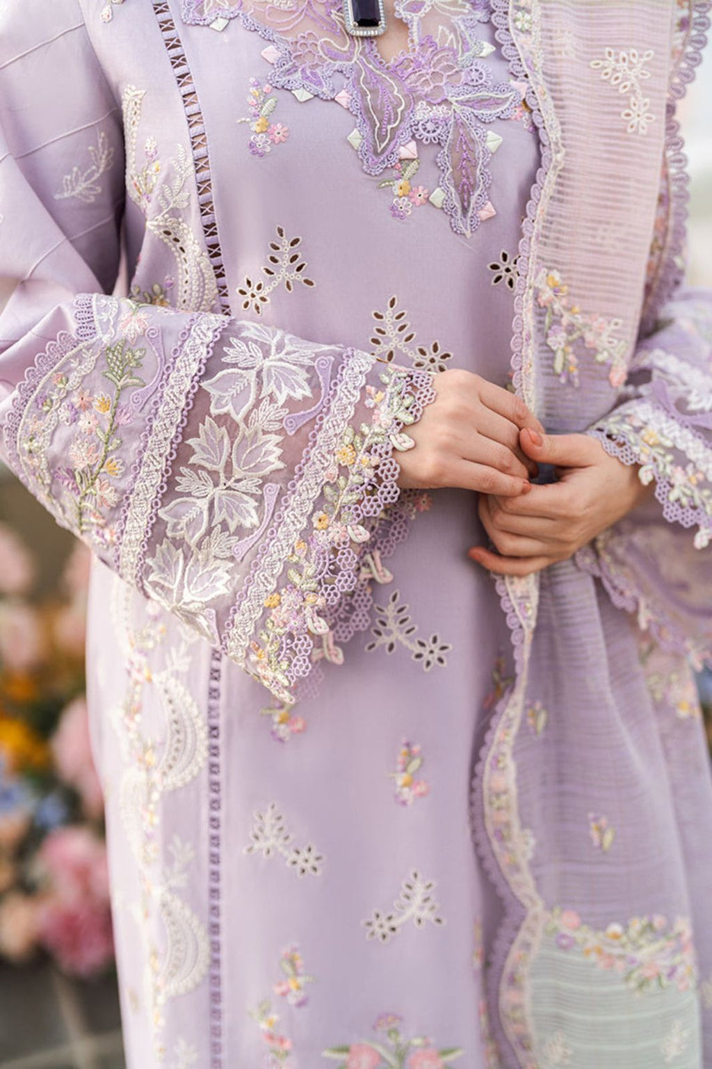 Zara Jahan- Lawn Dress D-1076