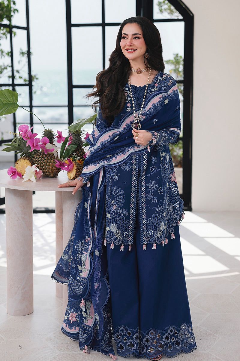 Zara Jahan- Lawn Dress D-1048
