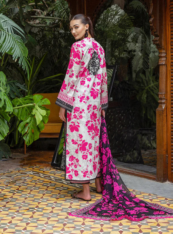 Zara Jahan- Lawn Dress D-1049