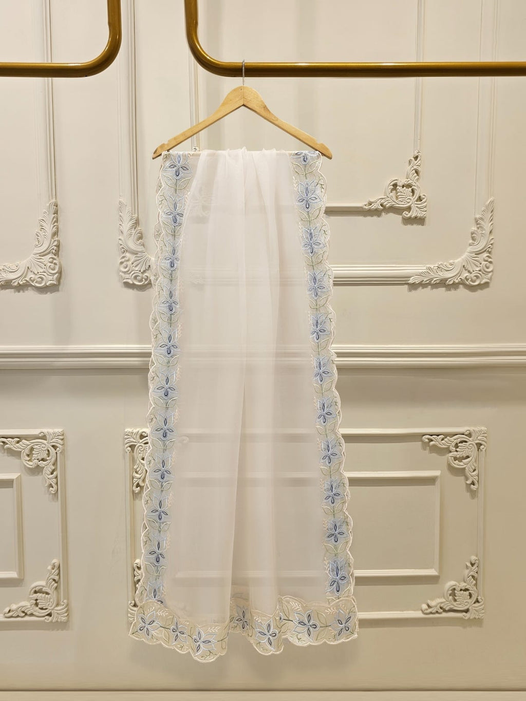 Zara Jahan- Organza Dress K-1018