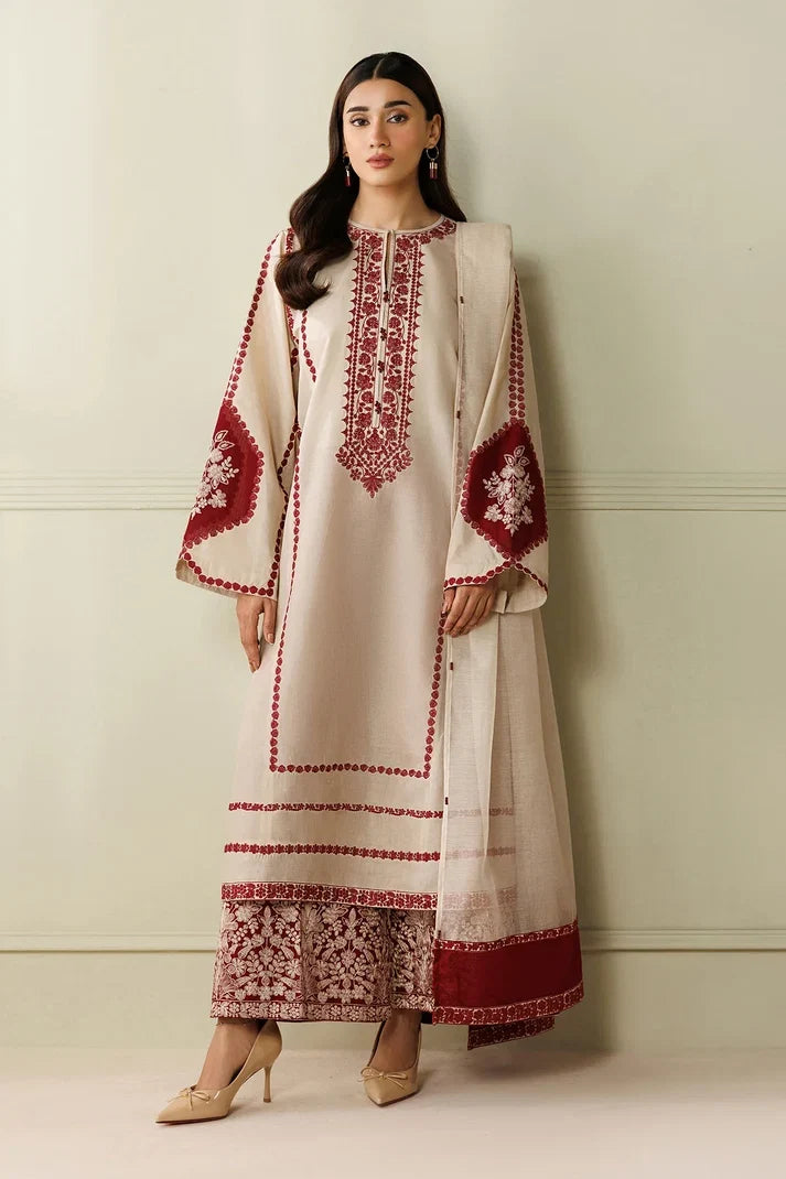 Zara Jahan- Lawn Dress D-789
