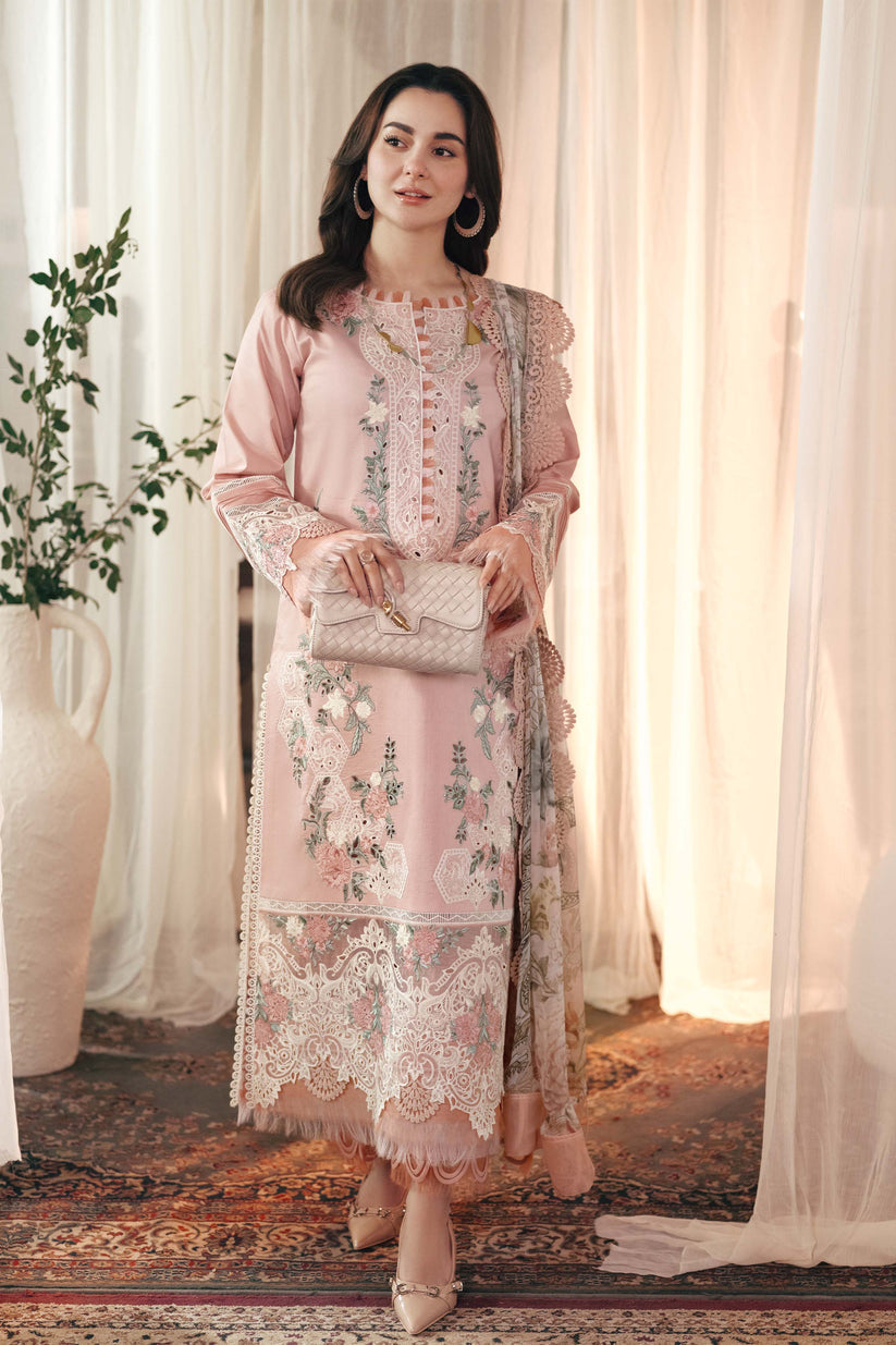 Dhanak 3-Piece Embroidered Dress D-GD 32