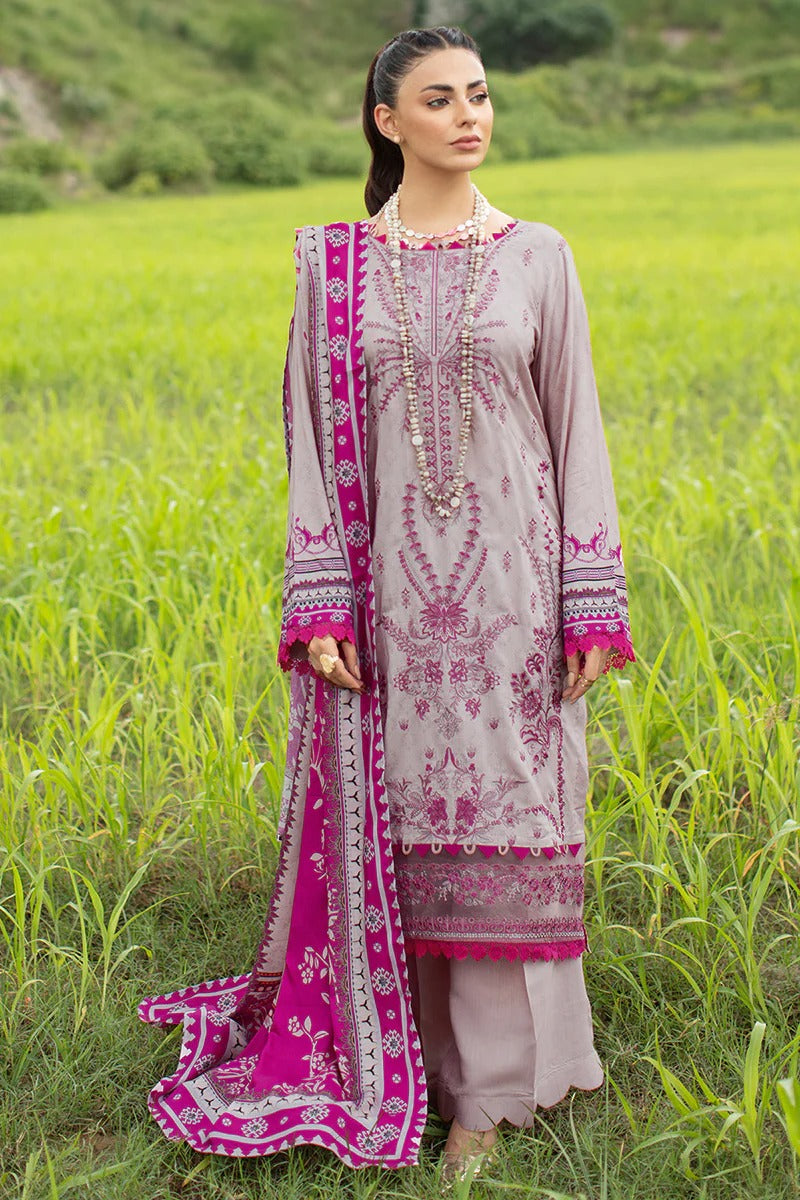 Sapphire 3-Piece Embroidered Lawn D-05