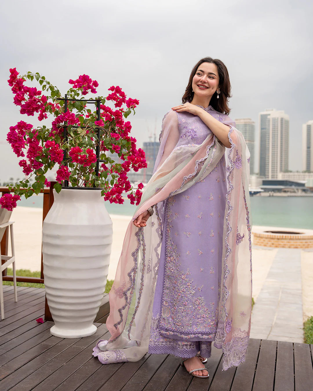Zara Jahan- Lawn Dress  D-1117