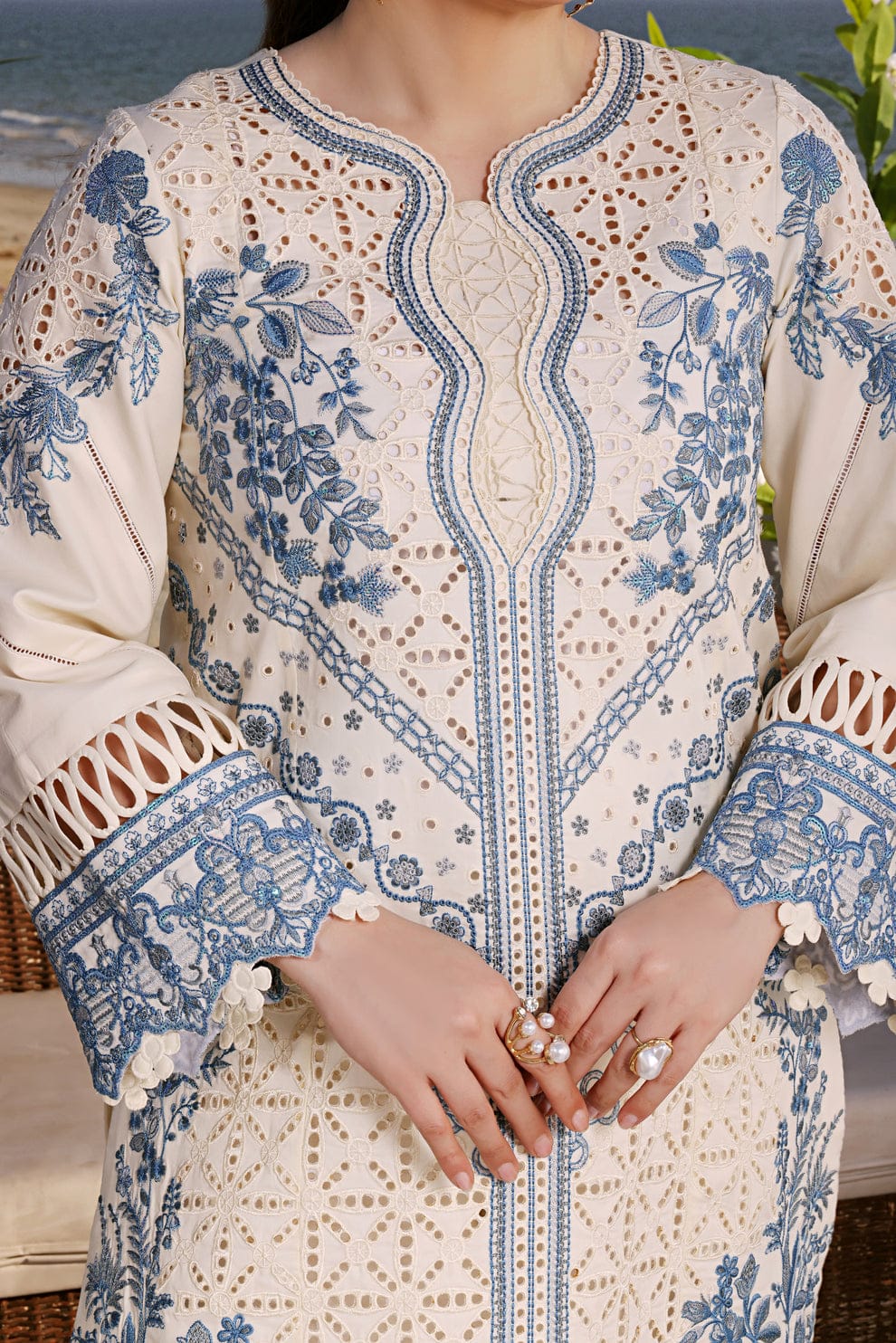 Zara Jahan- Lawn Dress D-1072