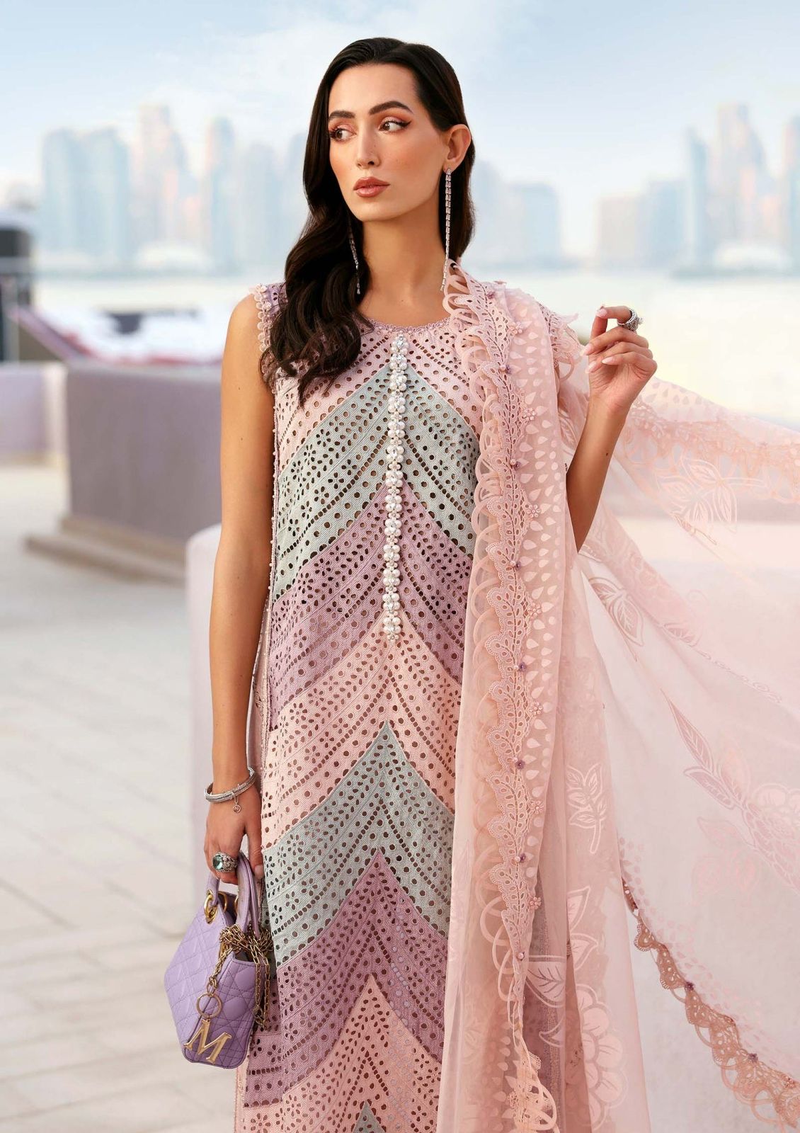 Zara Jahan- Lawn Dress D-1038