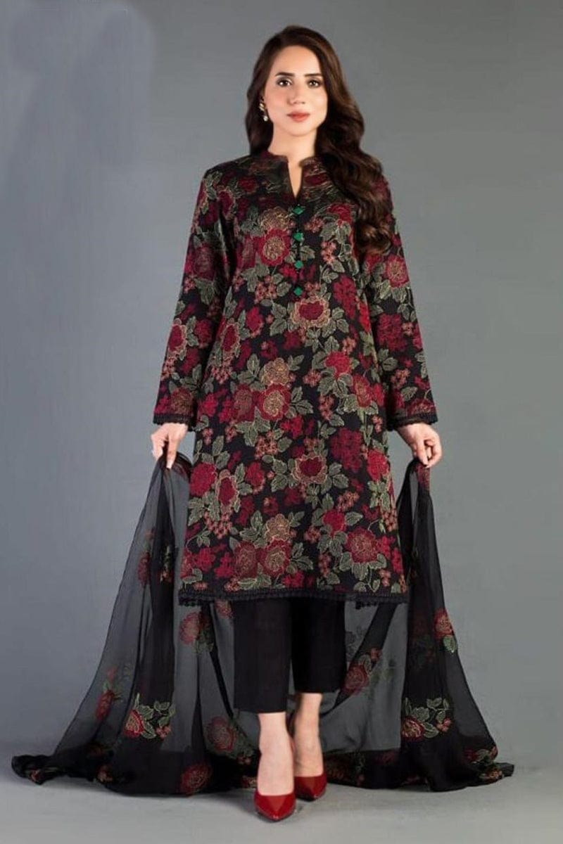 Zara Jahan- Lawn Dress D- 1096
