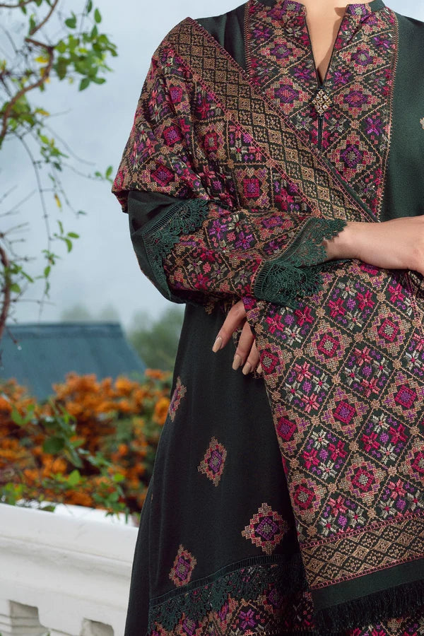 Dhanak 3-Piece Embroidered Dress D-GD 38