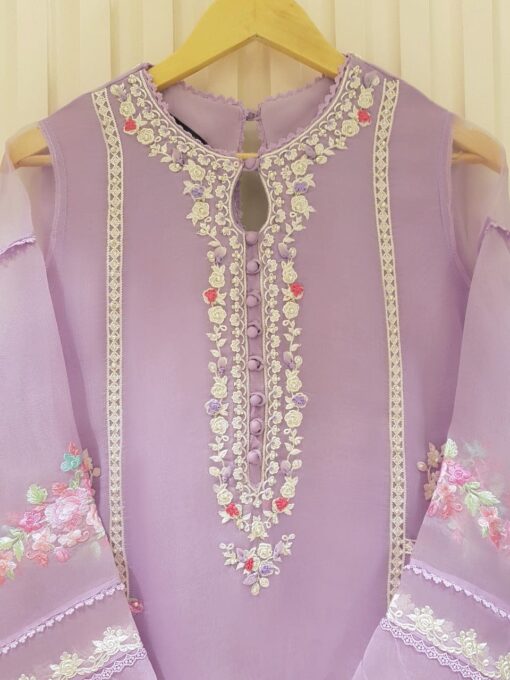 Zara Jahan- Organza Dress K-1024