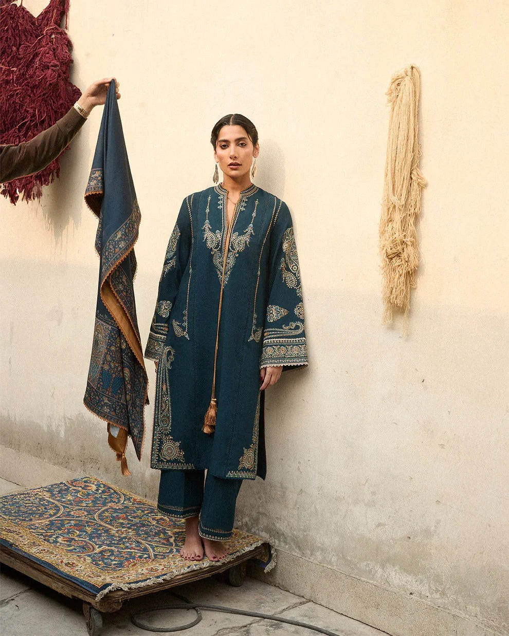 Zara Jahan- Lawn Dress D- 1109