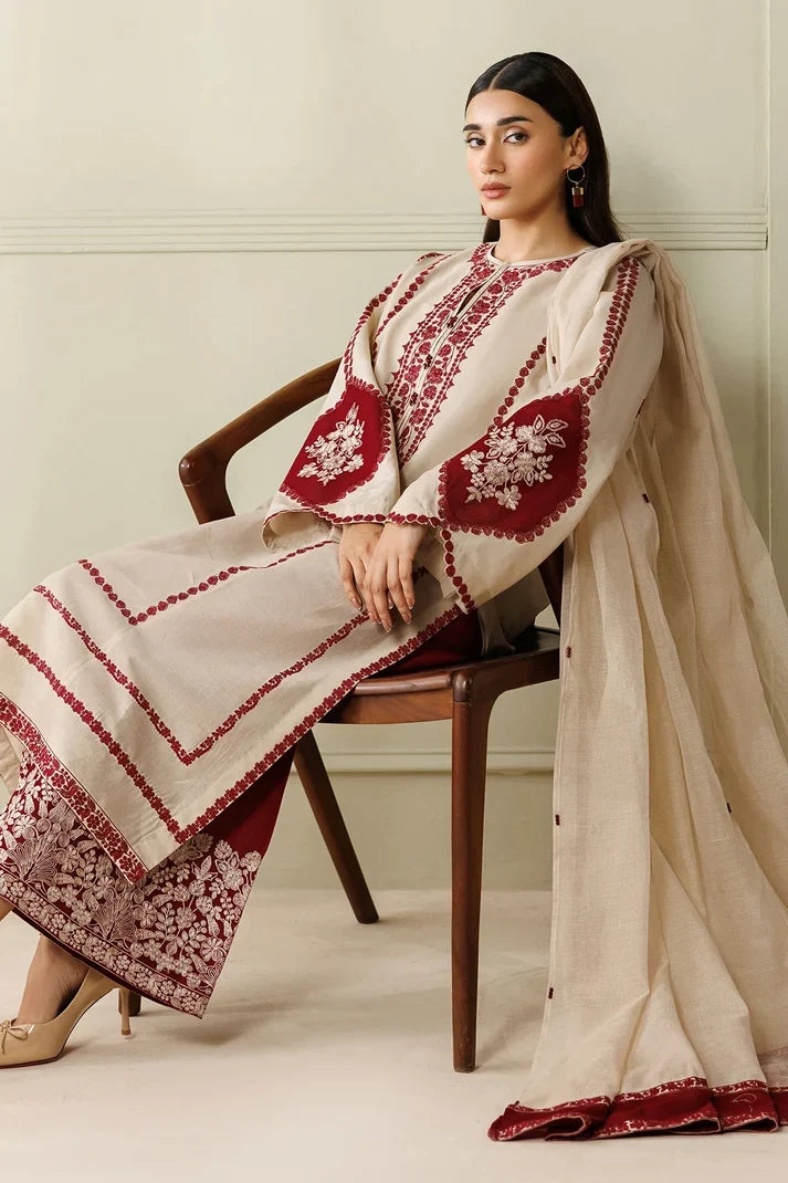 Zara Jahan- Lawn Dress D-789