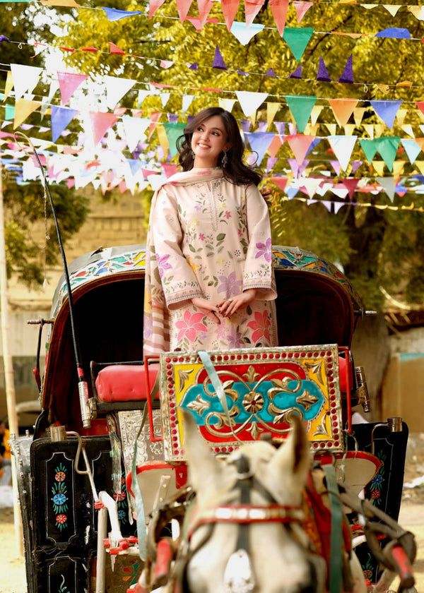 Zara Jahan- Lawn Dress D- 1105