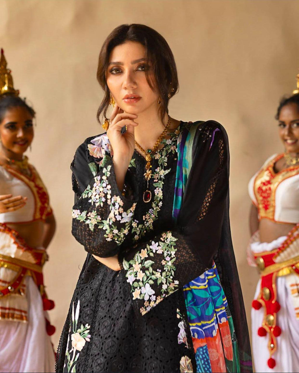 Zara Jahan- Lawn Dress D-1057