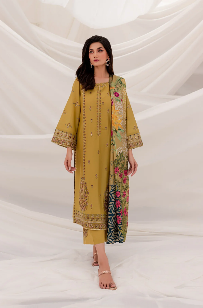 Sapphire Embroidered Lawn 3-Piece D-5116