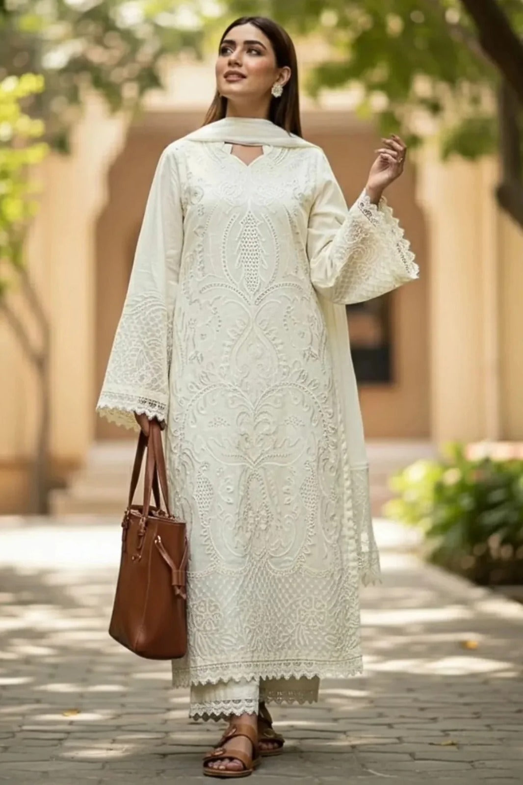 Zara Jahan- Lawn Dress D-1066
