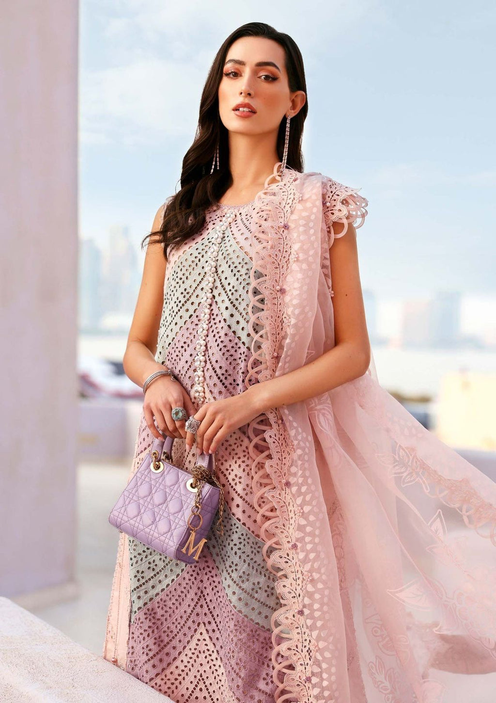 Zara Jahan- Lawn Dress D-1038