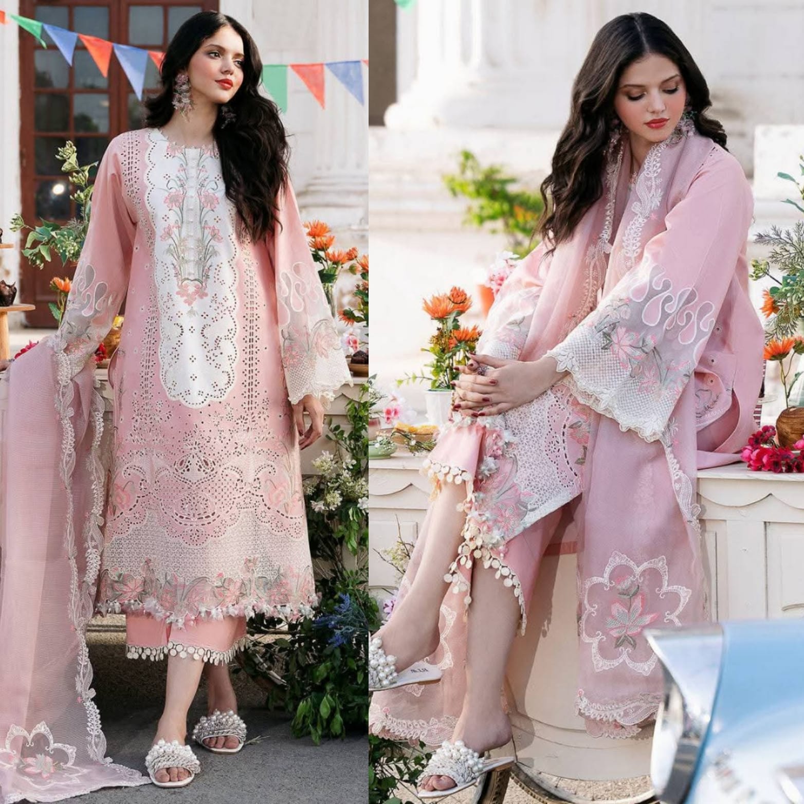 Zara Jahan- Lawn Dress D-1029