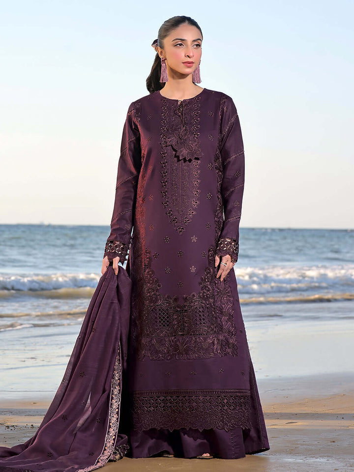 Dhanak 3-Piece Embroidered Dress D-GD 26
