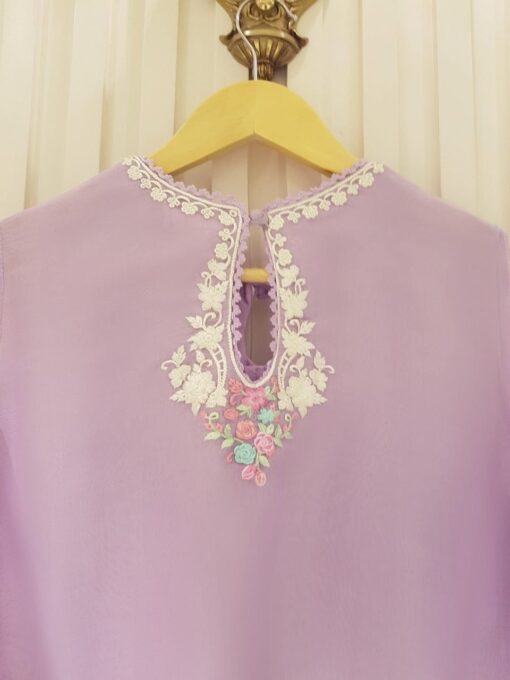 Zara Jahan- Organza Dress K-1024