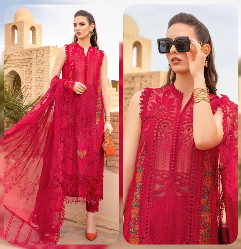 Zara Jahan- Lawn Dress D-1030