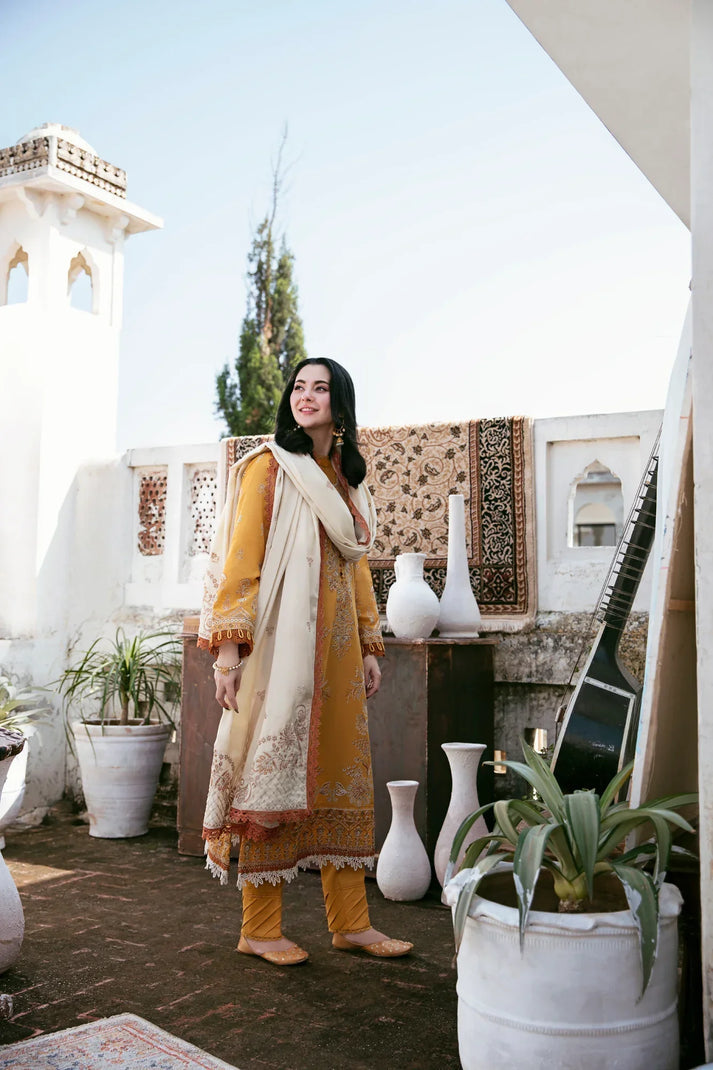 Dhanak 3-Piece Embroidered Dress D-GD 27