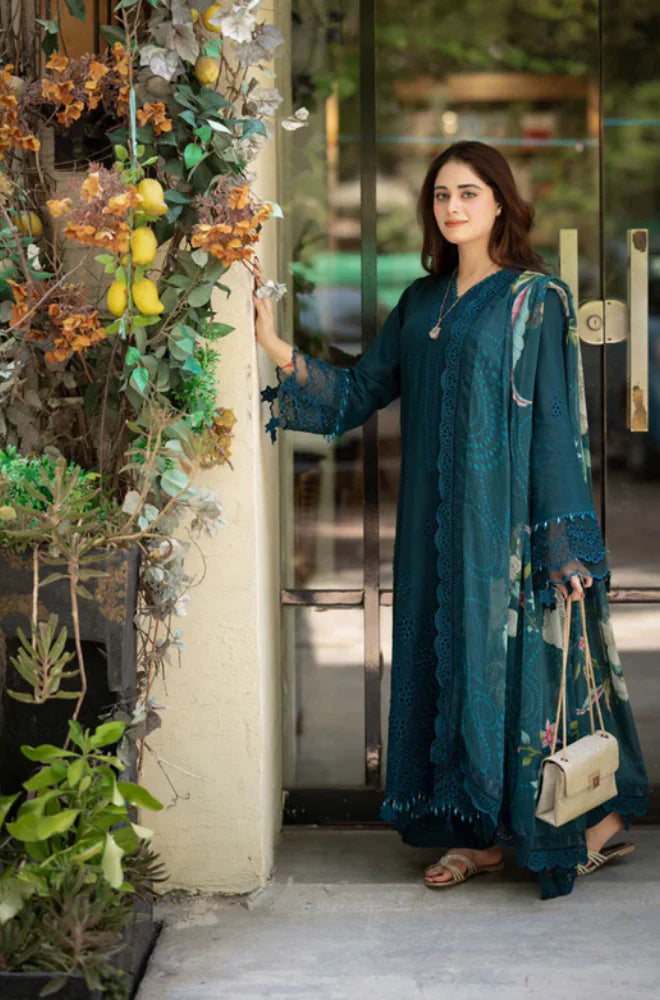 Dhanak 3-Piece Embroidered Dress D-GD 28