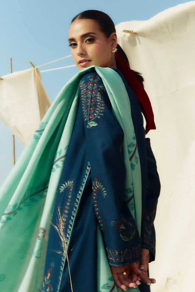 Dhanak 3-Piece Embroidered Dress D-GD 50