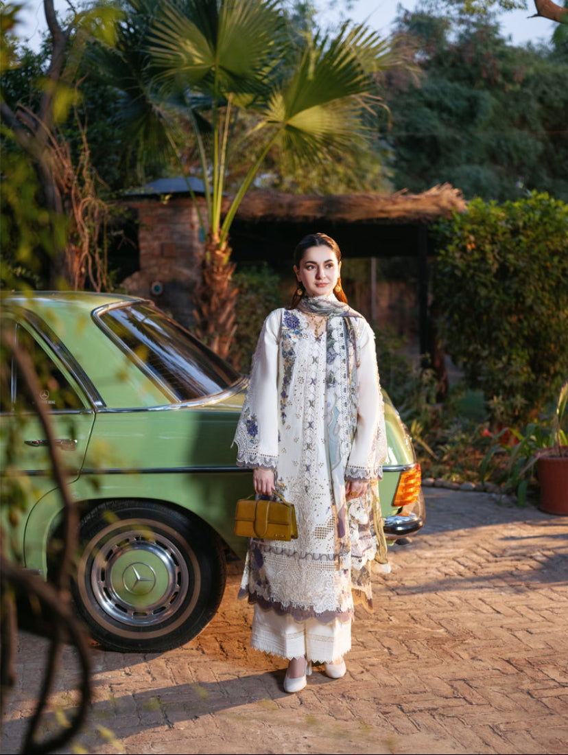 Dhanak 3-Piece Embroidered Dress D-GD 25