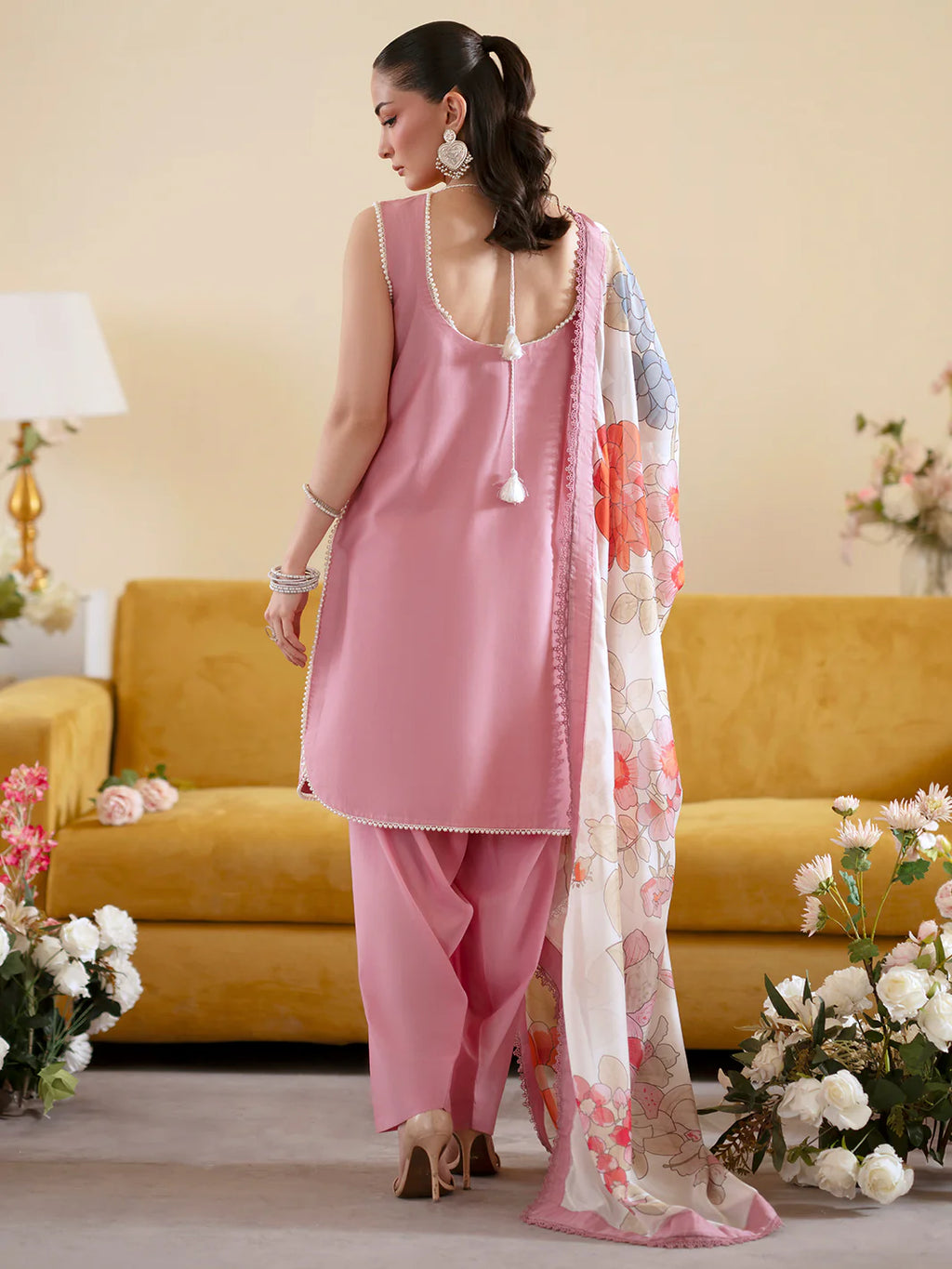 Zara Jahan- Lawn Dress D-1065
