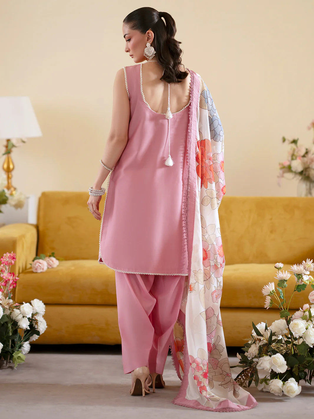 Zara Jahan- Lawn Dress D-1065